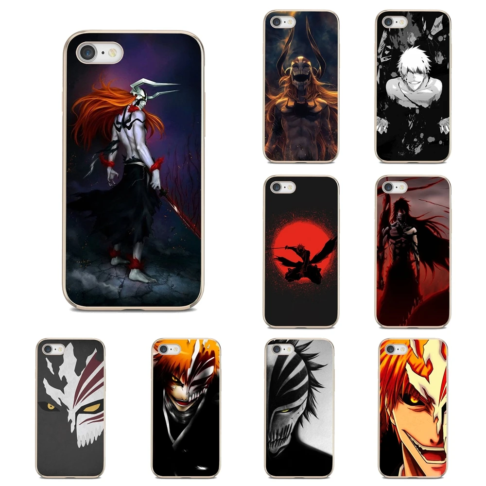 Ichigo Kurosaki аниме отбеливатель для Sony Xperia X XA XA1 ULTRA XA2 XZ1 XZ2 L2 Z1 Z2 Z3 Z5 компактные мягкие