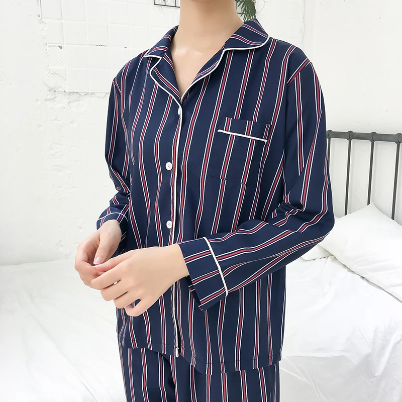 Полосатый комплект из 2 предметов женская одежда для сна женский сексуальный