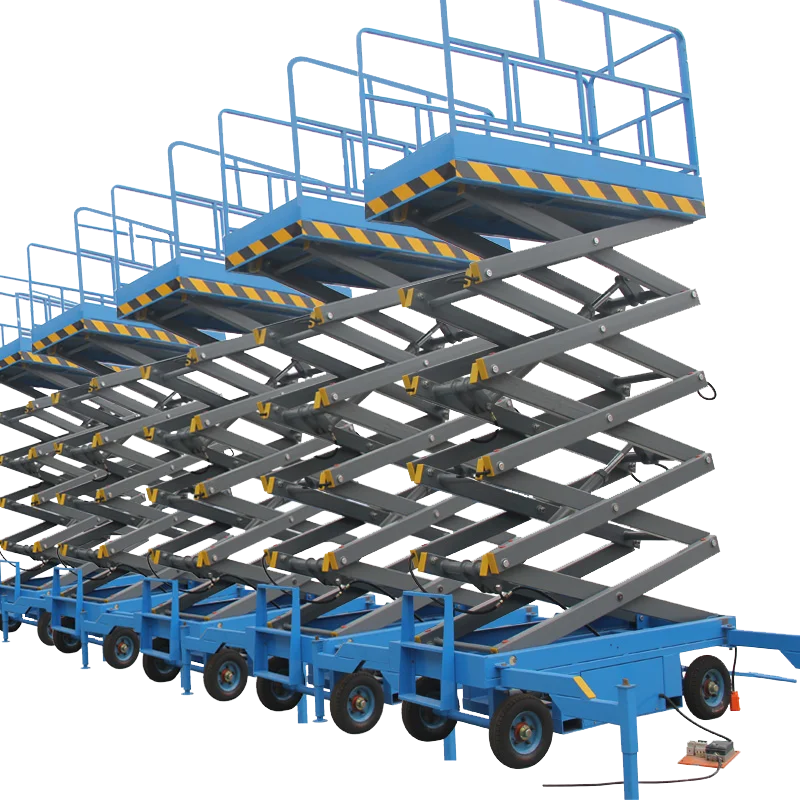 Электрический гидравлический автоматический ножничный подъемник для воздушной