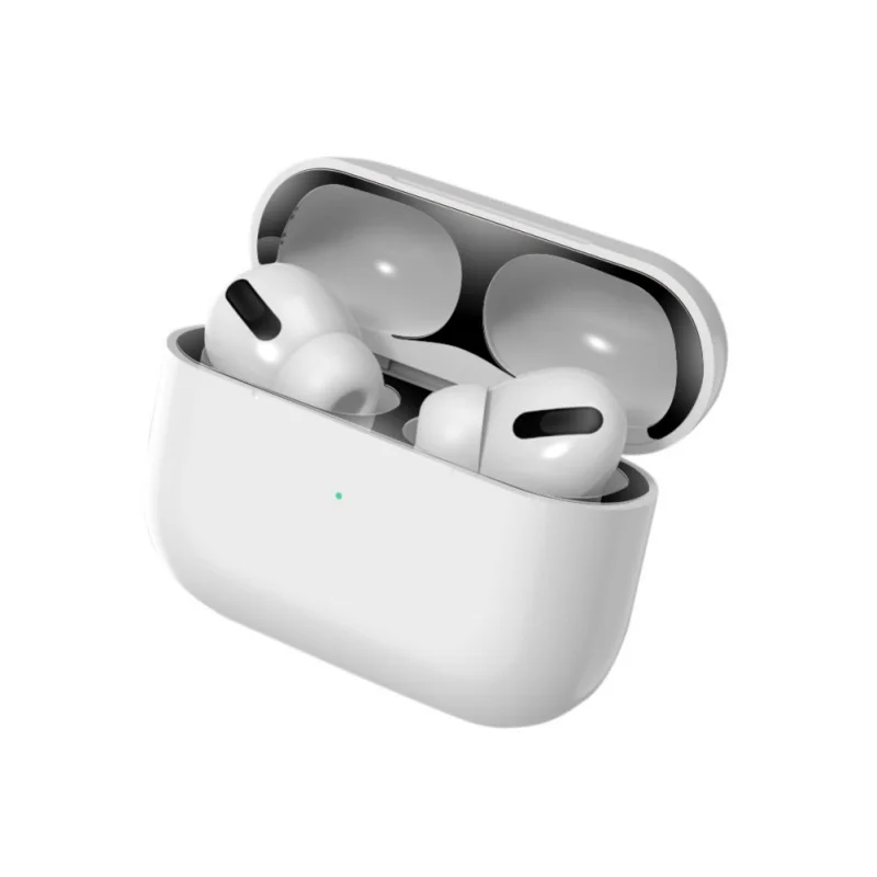1 пара защита от пыли для AirPods 2/Pro металлическая Пылезащитная наклейка