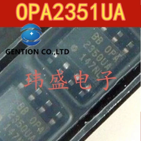 

10 шт. OPA2350 OPA2350UA лапками углублением SOP-8 пар операционный усилитель чип в наличии 100% новый и оригинальный