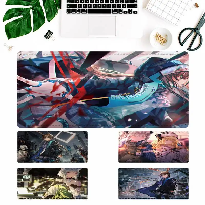 

Роскошный Коврик для мыши arknight VANGUARD, игровой коврик для клавиатуры, Настольный коврик для мыши, игровые аксессуары для Overwatch