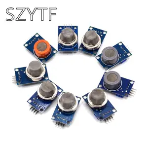 MQ-2 MQ-3 MQ-4 MQ-5 MQ-6 MQ-7 MQ-8 MQ-9 MQ-135 детектор дыма метана сжиженный газ Сенсор модуль для Arduino стартер