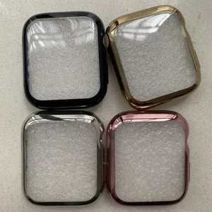 Мягкий тонкий чехол из ТПУ для Apple Watch, 40 м, 44 мм, универсальный защитный чехол для Apple watch Series 4, 5