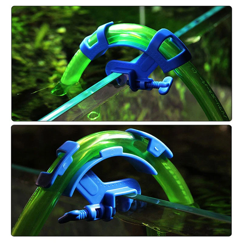 Пластиковый держатель для фильтрационного шланга аквариума фильтр