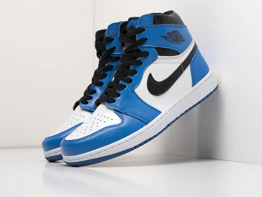 Кроссовки Nike Air Jordan 1 Синий Демисезон Мужской | Обувь