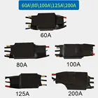 Запчасти для радиоуправляемых лодок 60A 80A 100A 125A 200A бесщеточный ESC электрический регулятор скорости с водяным охлаждением для радиоуправляемых лодок
