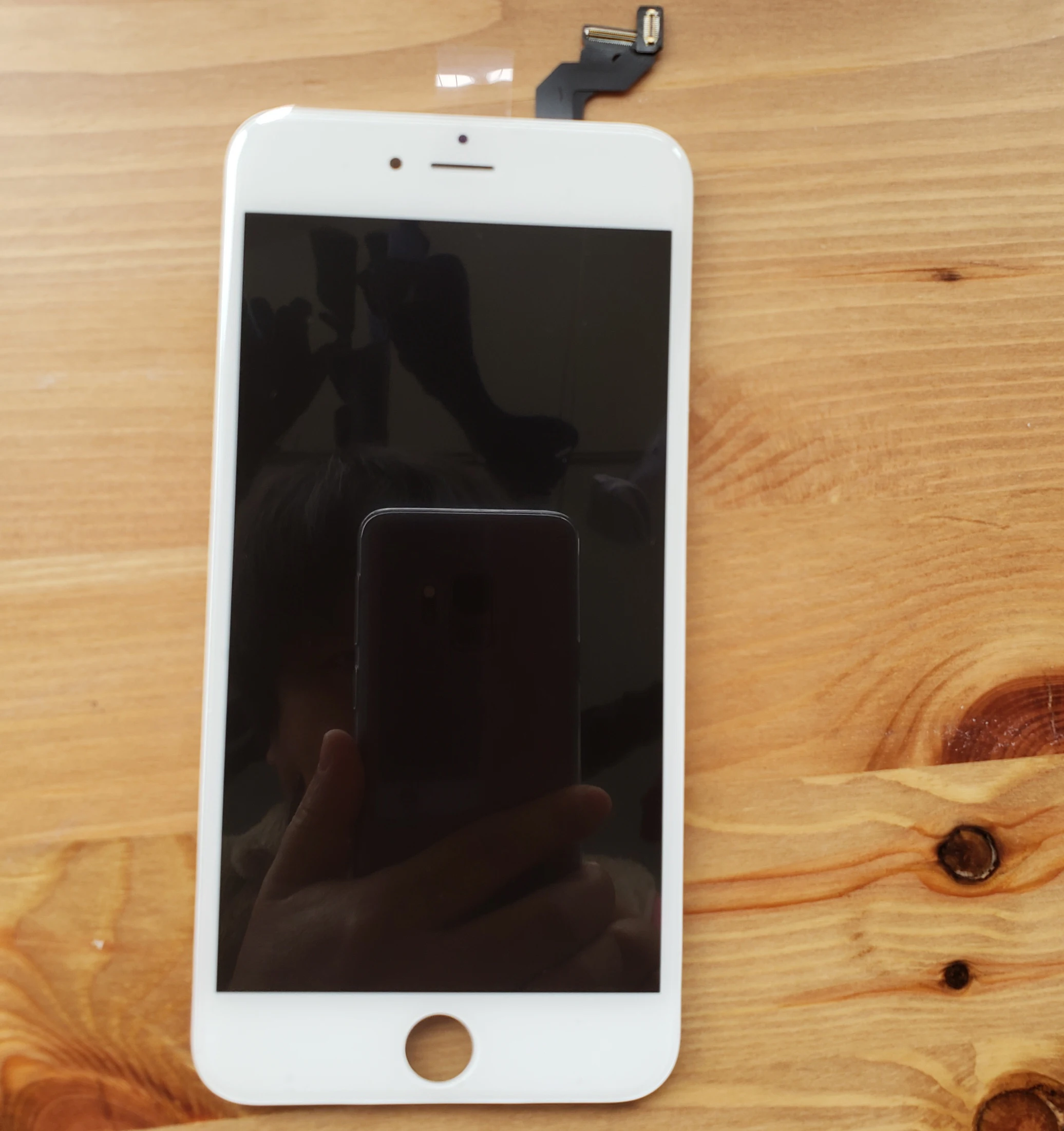 Reemplazo de montaje de digitalizador de pantalla t&aacute;ctil LCD, 100% probado, para iPhone 6splus 5,5, de f&aacute;brica, buena calidad-0