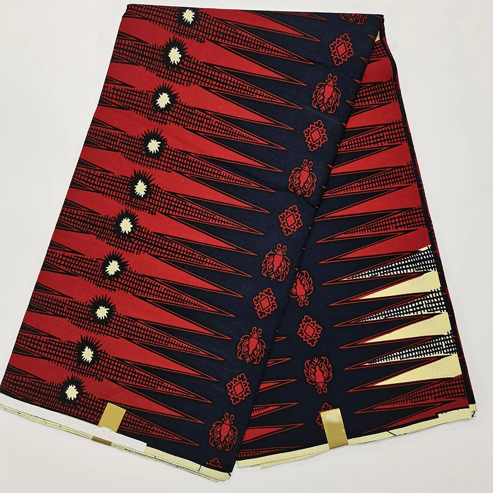 

6 Yards Mitex Wax Print/ African Fabrics Kitenge/Pagnes/Tissues Africain/ Lapa/Chitenge HS-167