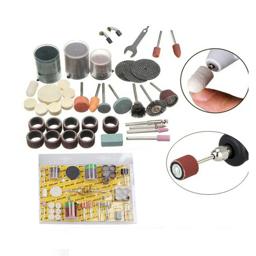 105 шт./компл. миниатюрная электрическая дрель шлифовальный станок роторный