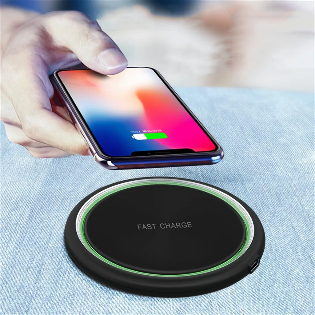 Быстрое беспроводное зарядное устройство CARPRIE 15 Вт для Samsung Galaxy S10 S9/S9 + S8 Note 10 USB Qi