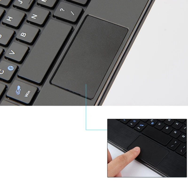 

Tablet Keyboard Protective Cover Leather Case Wireless Press Suitable for Huawei Honor Tablet 5 T10S 10.1 Inches