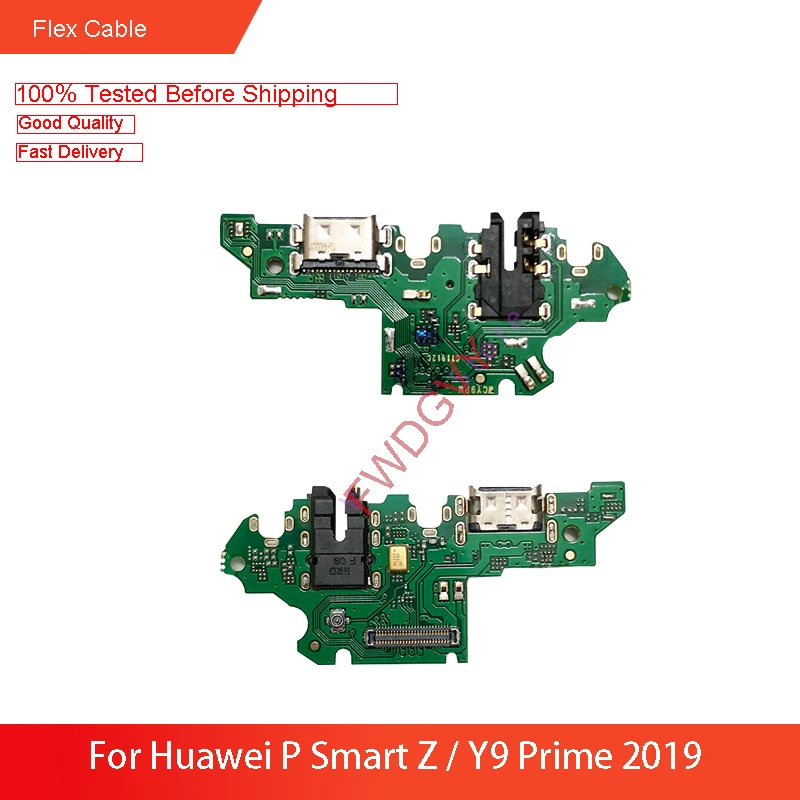 Замена для Huawei P Smart Z/Y9 Prime 2019 USB зарядное устройство док-станция подключение