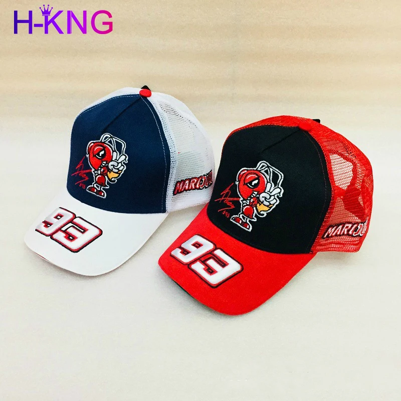 

2020 New Car Cap Hip Hop Baseball Cap No. 93 Racing Cap Outdoor Climbing Cap Men And Women Casual Hat Outdoor Leisure Sun Hat