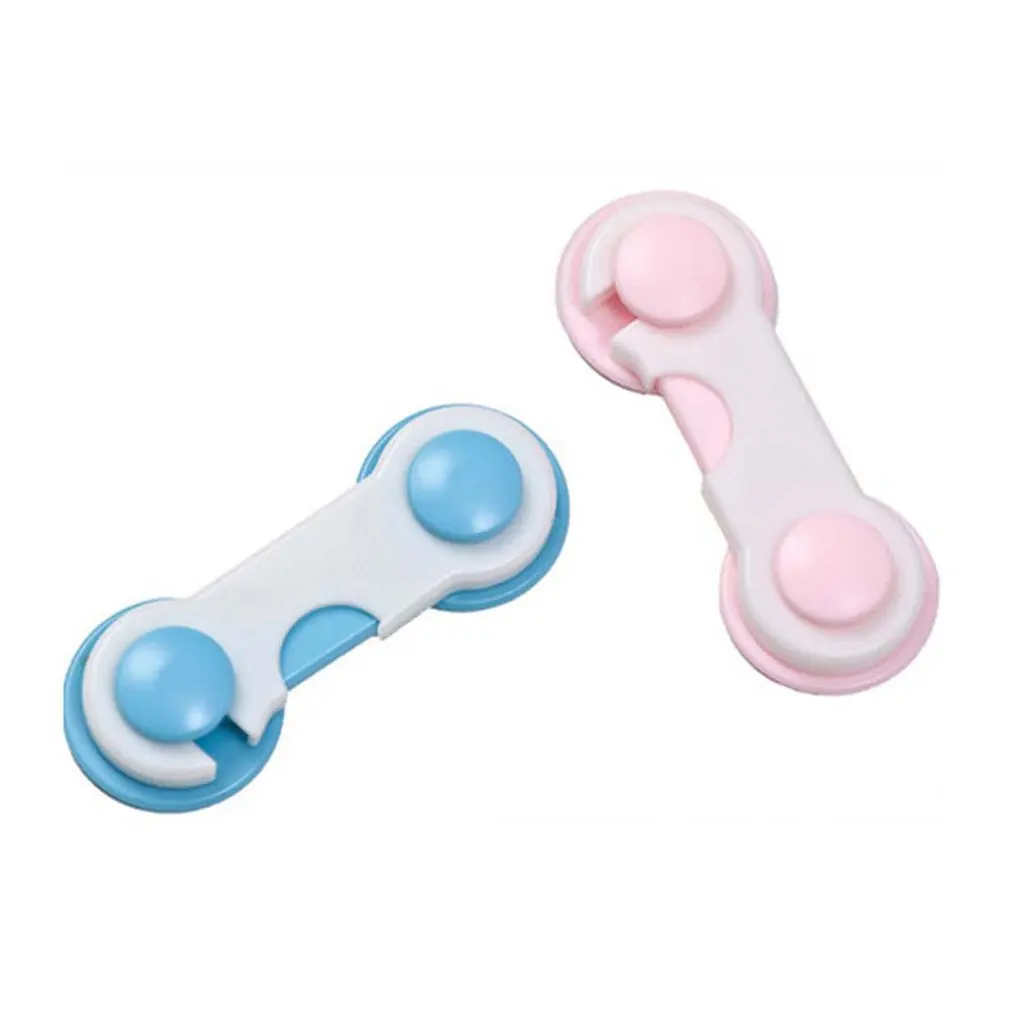 

Child safety lock folio lock anti-pinch children's products right angle lock bear lock One Touch Operation 1 pcs