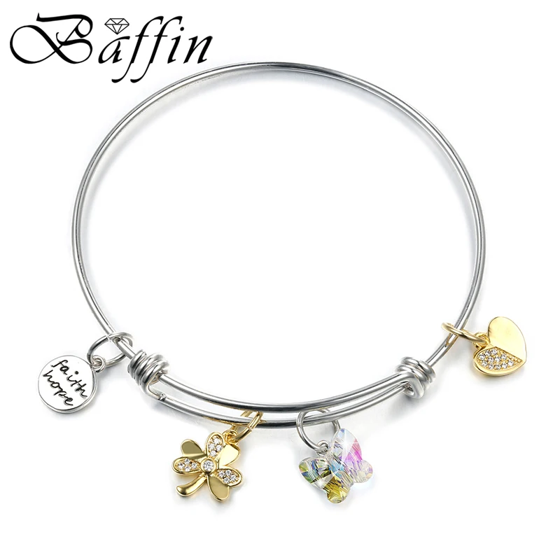 Богемное сердце бабочка бисер сделай сам браслет серебряный цвет кристаллы от