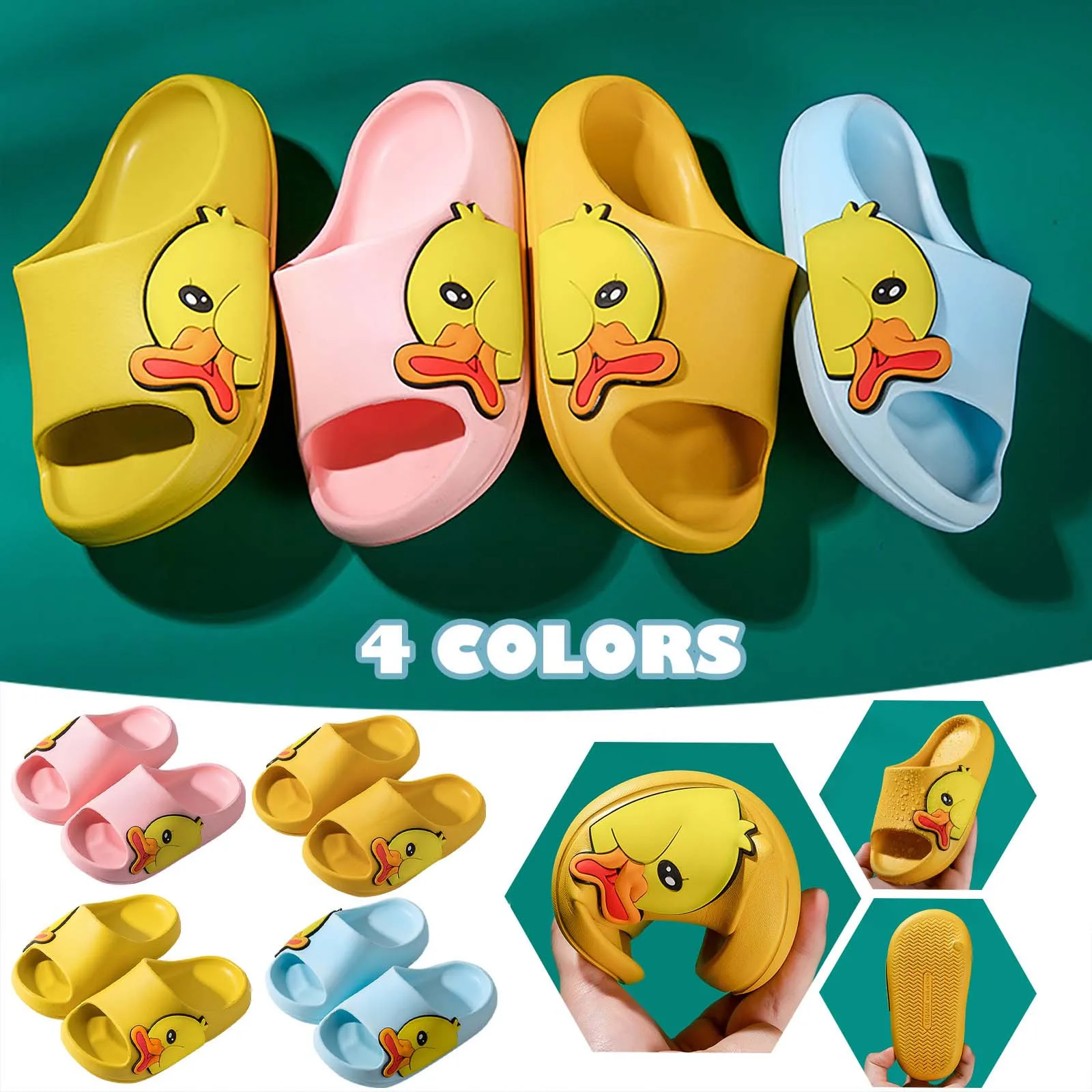 

2021 Детские сланцы для душа для мальчиков сандалии для девочек пляжные бассейн Тапочки на противоскользящей подошве; Тапочки из водонепрони...