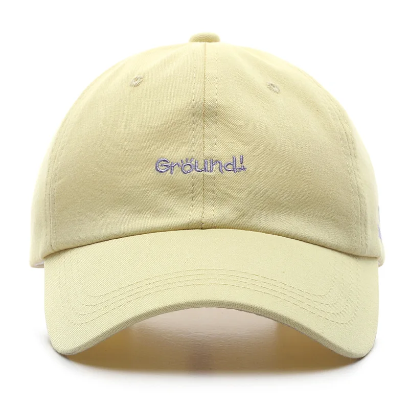 2020 New Fashion Baseball Cap for Women and Men GROUND Embroidery Boys Girls Hip Hop Hat Dad Hats Outdoor Sports Visors Caps |