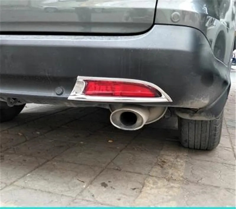 Высокое качество ABS хромированная задняя + передняя противотуманная фара