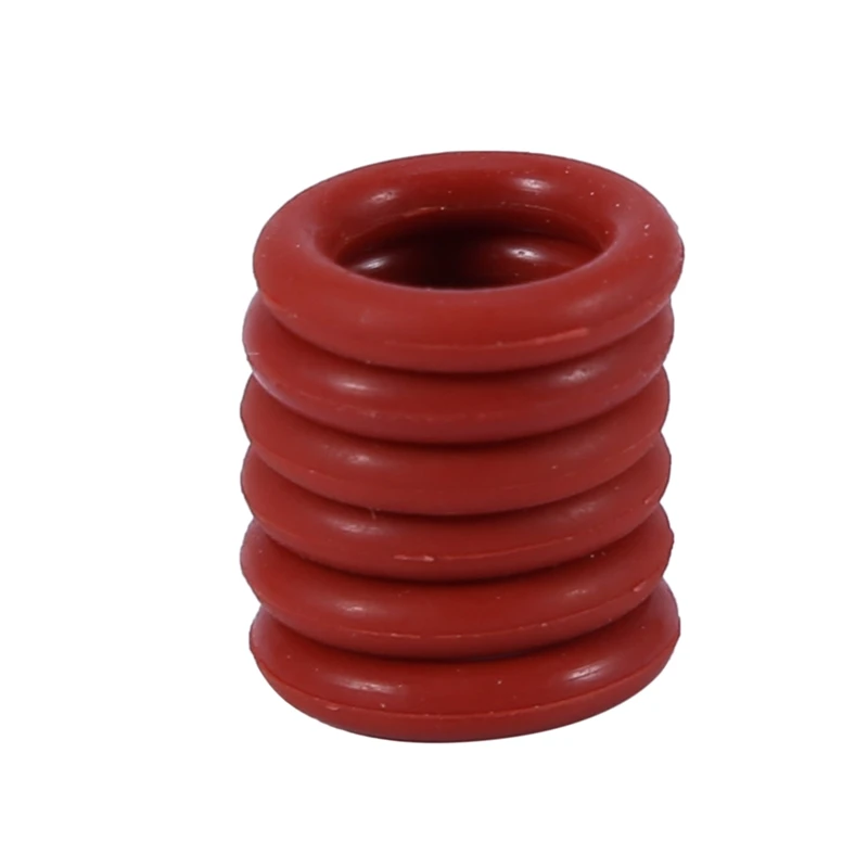 Новое красное Силиконовое уплотнительное кольцо 50 шт. 11 мм x 7 2 мм|Мойки| |