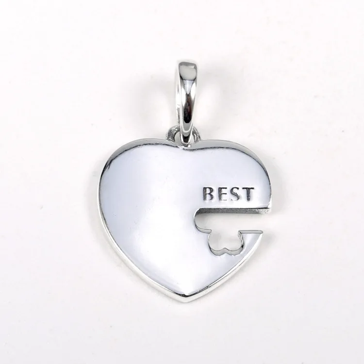 Подлинный женский браслет и ожерелье с надписью Best Friends | Украшения аксессуары