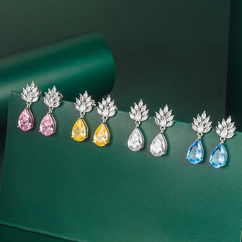

Женские серьги из серебра 925 пробы, 11 х27 мм
