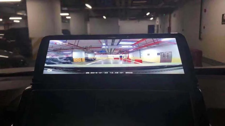 WHEXUNE Автомобильный видеорегистратор Dashcam 4G 4 канала ADAS Android 1" центральная консоль зеркало gps WiFi FHD 1080P задний объектив видео рекордер