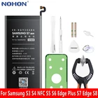 NOHON EB-BG930ABE Батарея для samsung Galaxy S7 S6 Edge Plus S5 S4 NFC S3 S8 G930F G935F G920F G925F G928F G900F G950F акумуляторная батарея