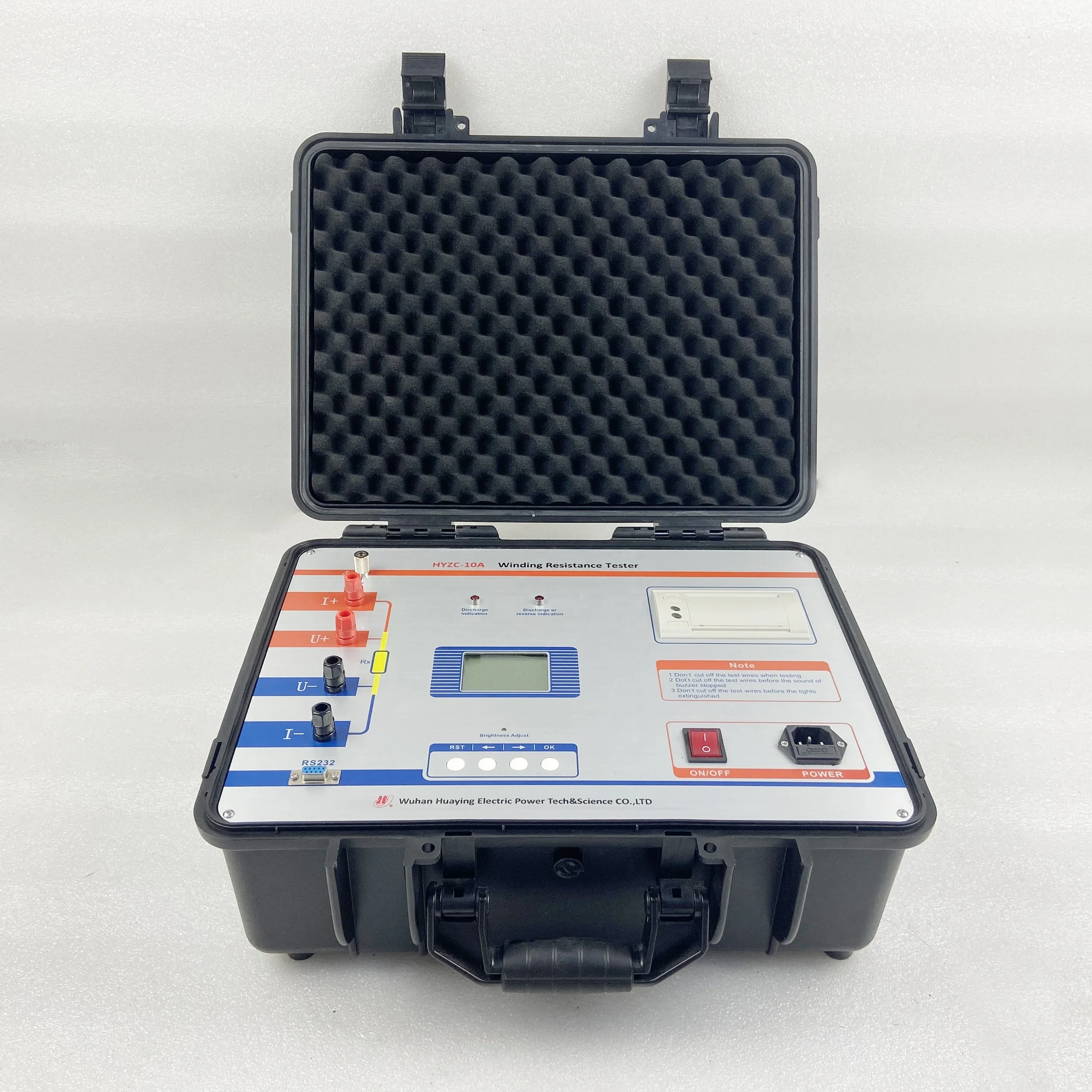 

10A DC Power Transformer Winding Resistance Tester