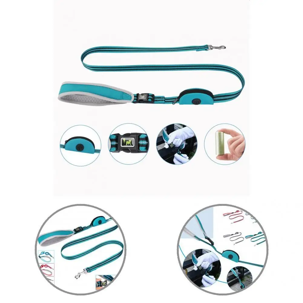 

Wearable Dog Leash Comfortable Multifunctional Pet Dog Safety Leash Puppy Rope Pet Traction Rope