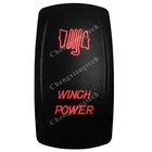 5 Pin ВКЛВЫКЛ SPST красный светодиод лебедки Мощность рокер автомобилей приборная панель катера светильник 12v 24v тумблер для Лиги генератора сигналов произвольной формы Нарвская 4x 4 стиль