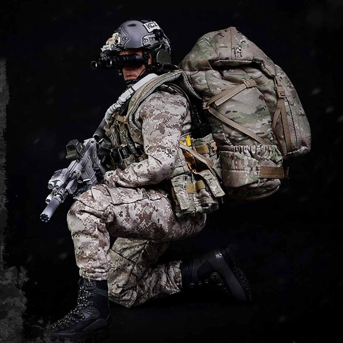 1/6 30 см солдатская модель костюм реалистичный хедлеппт Сделай Сам ручной работы солдат морские котики зимние боевые тренировочные фигурки и игрушки