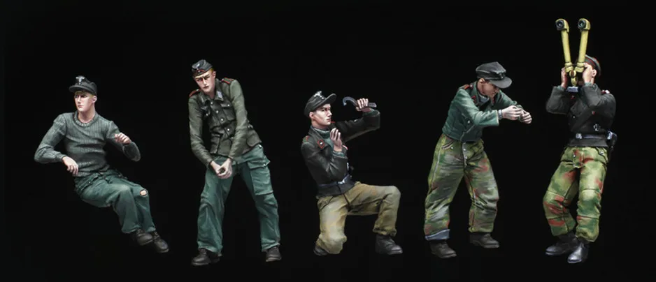 1:35 модельная фигурка из смолы комплект разобранный Неокрашенный S068|Наборы для