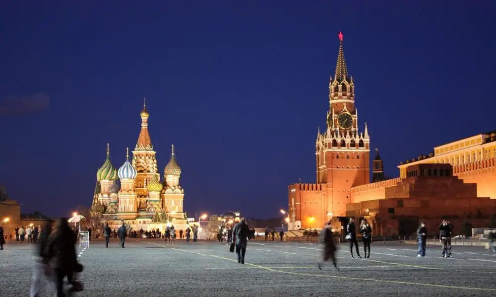 Европейский стиль мир знаменитая архитектурная подсветка ночная сцена HD Цвет