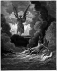 Сатана И Вельзевул, Густав Дор, Paradise Lost, 1870 картин маслом на холсте, настенное искусство для гостиной, спальни, Декор