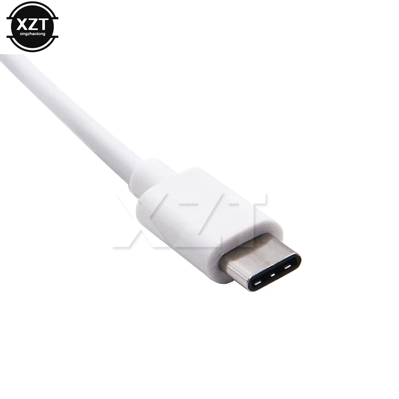 Сетевая карта USB Type C Ethernet к RJ45 Lan адаптер 100 Мбит/с для MacBook Pro Samsung Galaxy S9/S8/Note 9 кабель
