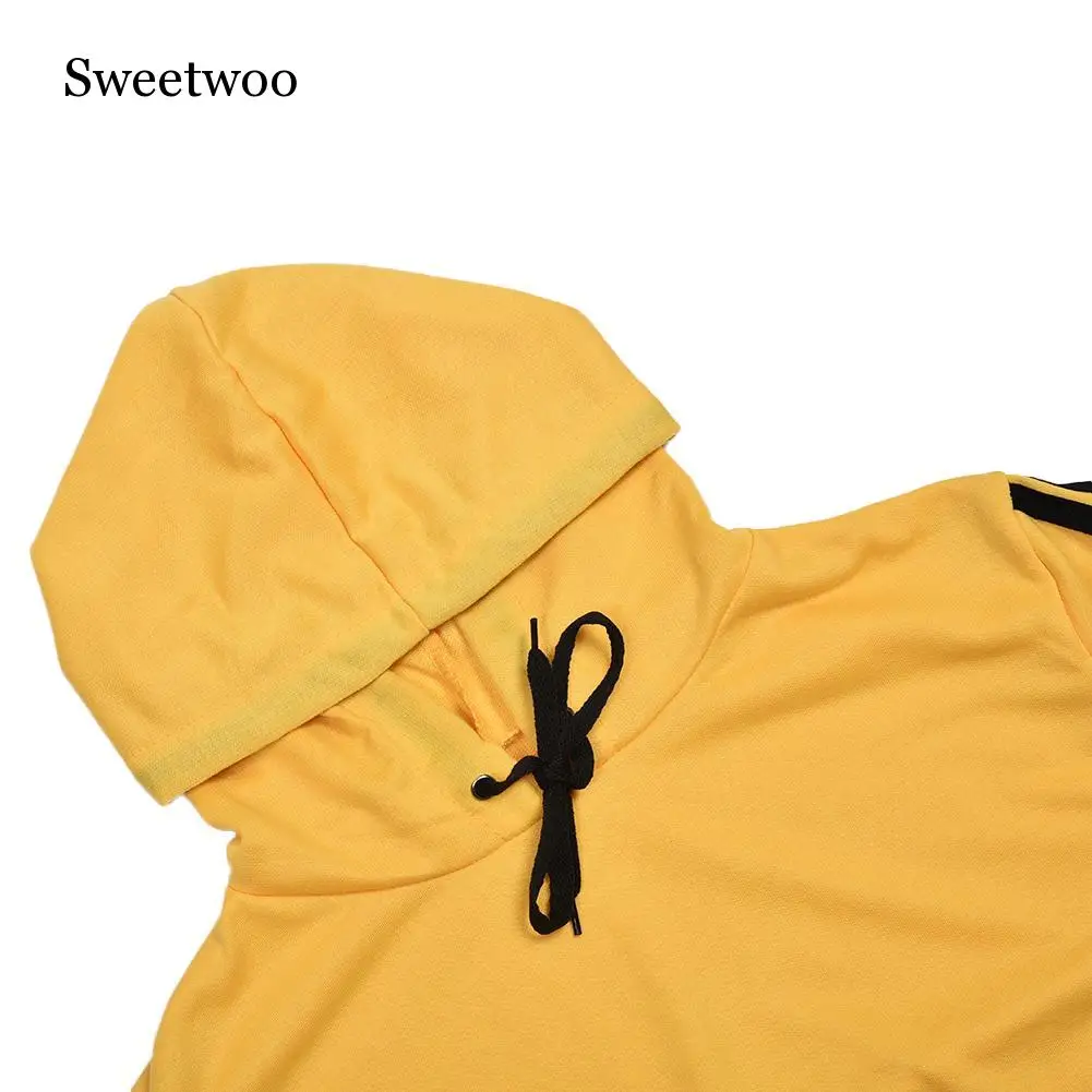 Комплект для йоги с капюшоном и длинными рукавами женская одежда фитнеса