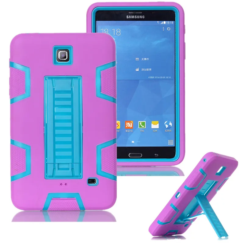 Для Samsung Galaxy Tab 4 7 0 T230 T231 T235 чехлы для планшетов с подставкой мягкие силиконовые