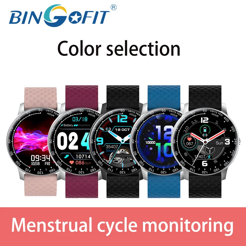 BingoFit H30 Смарт часы фитнес трекер для женщин менструальный цикл мужские носимые