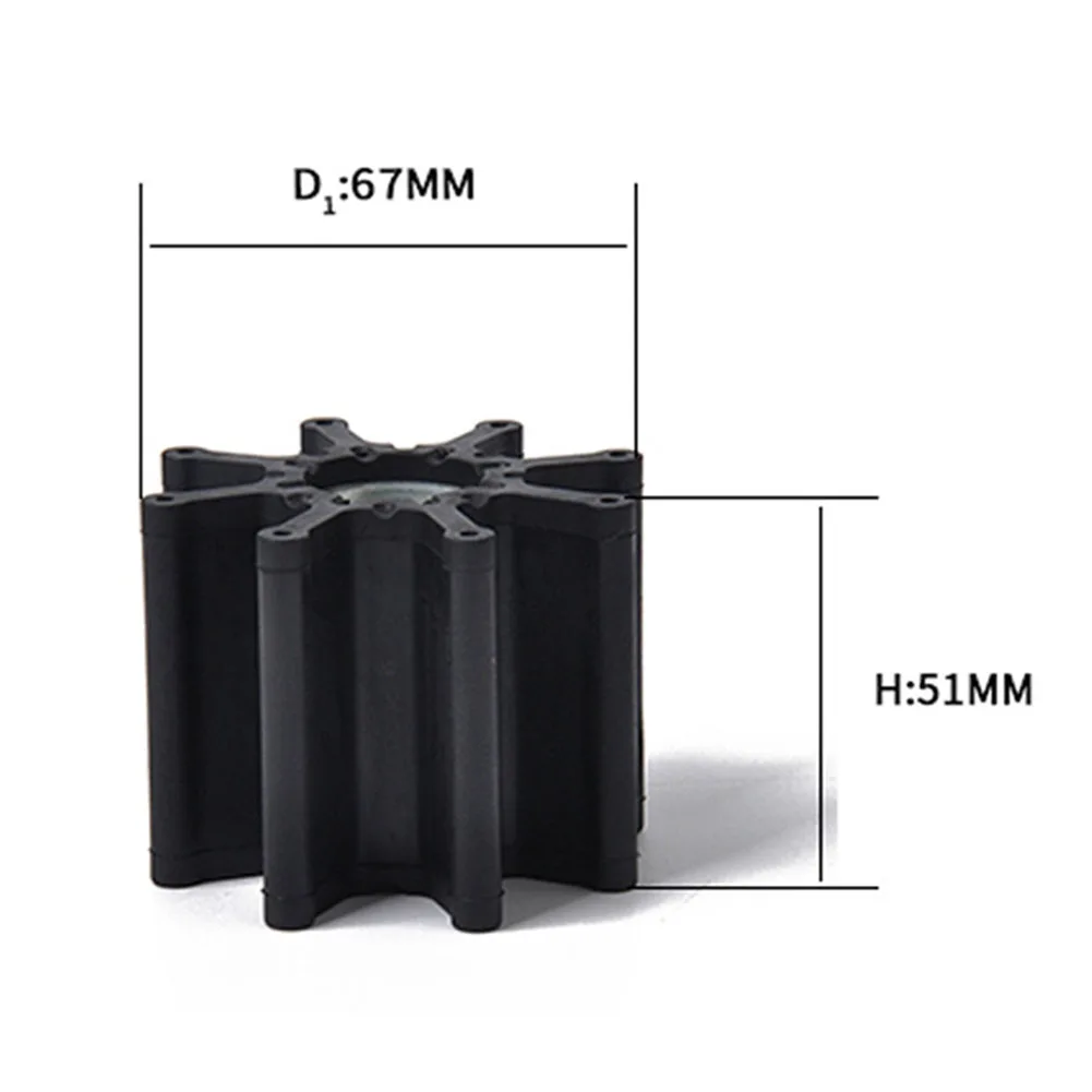 

Replacement Impeller Kit Accessories Marine 46-807151A14 Boat With Housing Rubber Durable Water Pump Repair For Mercruiser