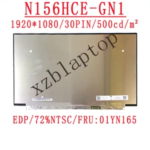 15 6 inch n156hce gn1 19201080 ips edp 72 ntsc brightness 500 cdm² lcd screen matrix 30 pins fhd pn sd10q66971 fru 01yn165 free global shippin