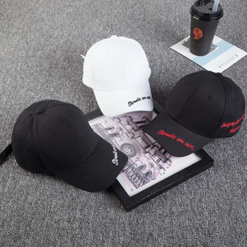Бейсболка с вышивкой алфавита для мужчин и женщин модная уличная Кепка