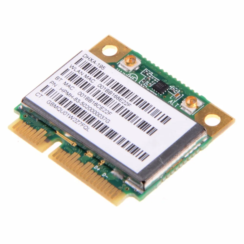 Беспроводная Bluetooth комбинированная карта для ноутбука AR5B195 AR9002WB Wifi AR3011 BT3.0