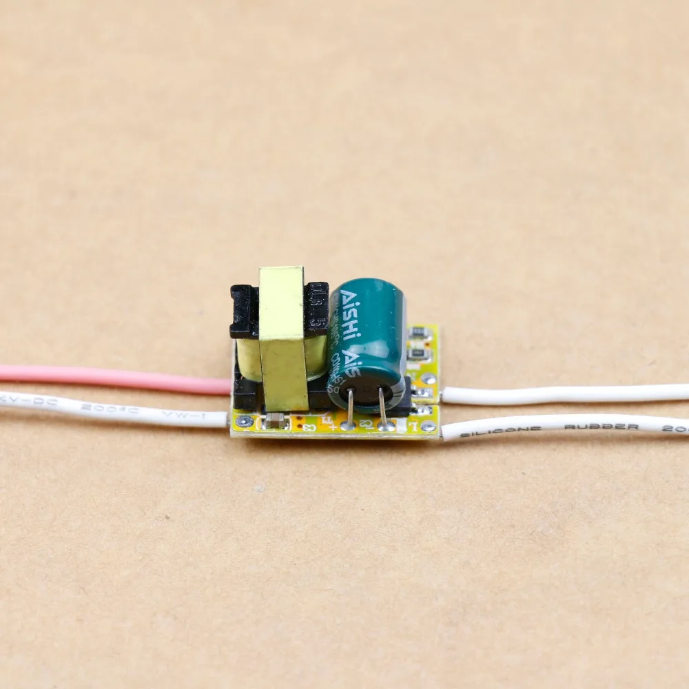 Светодиодный драйвер 1*3 Вт 2*3 3*3 для светодиодных фонарей AC85 265V источник питания