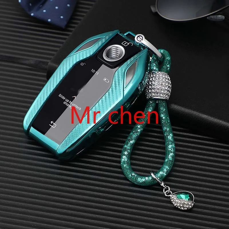 

Car key bag car key case car key for BMW 7 Series 730li 740 LCD key case New 5 Series 530 x5 x3 x6 High grade key bag