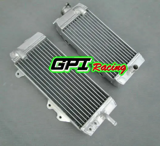 Алюминиевый радиатор для KAWASAKI KXF250 KX250F KX 250F 2011 2016 2012 2013 2014 2015 RH & LH GPI Racing|Радиаторы и