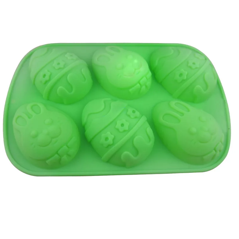 Силиконовая форма для выпечки в форме яйца кролика формы мыла | Дом и сад