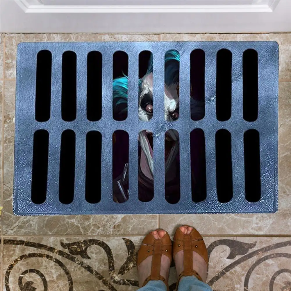 

Halloween Doormat Removable Anti-Slip Floor Sticker