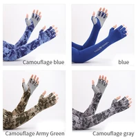 cooling arm sleeve elbow cover cycling run sun protection gloves fishing uv sun protection outdoor women ice silk arm sleeves