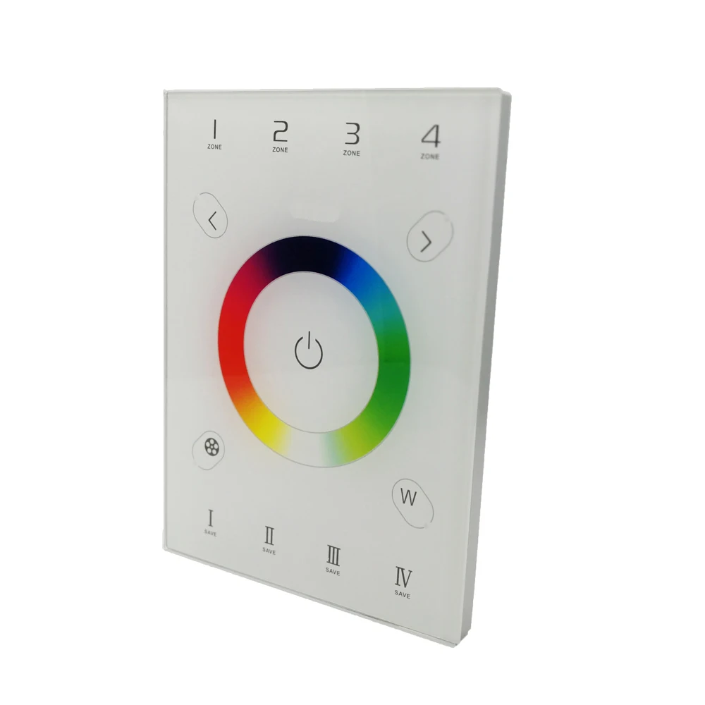 LTECH UX8 светодиодный RGB контроллер DMX512 4-зонная многофункциональная настенная